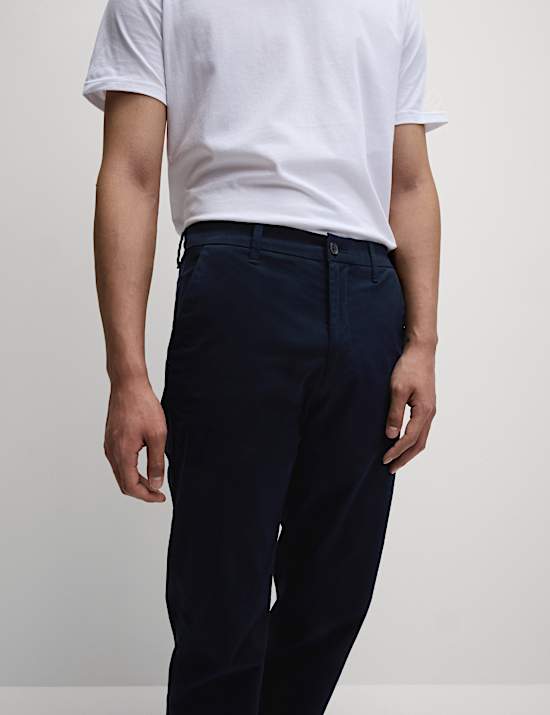2 Pack Regular Fit Stretch Chinos