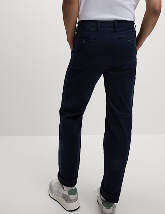 2 Pack Regular Fit Stretch Chinos