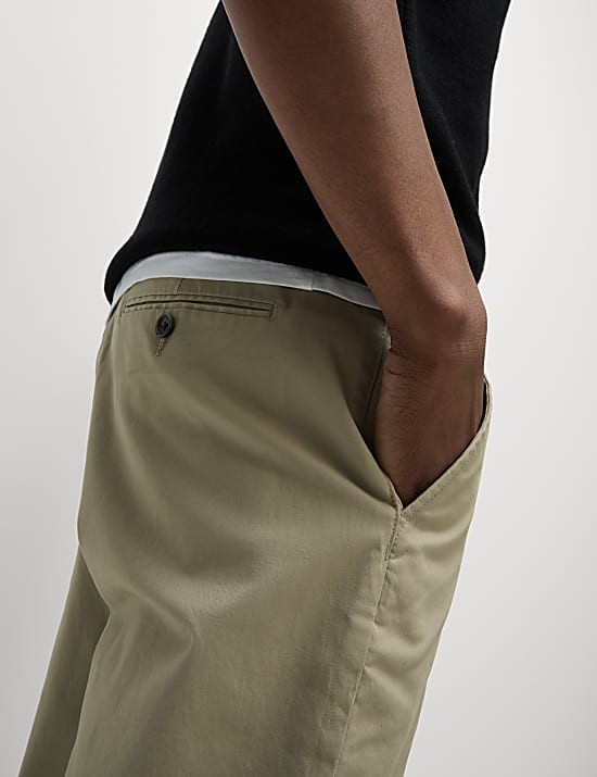 Παντελόνια Chino με ελαστικότητα και κανονική εφαρμογή, σετ των 2