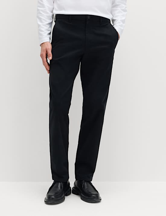 2 Pack Regular Fit Stretch Chinos