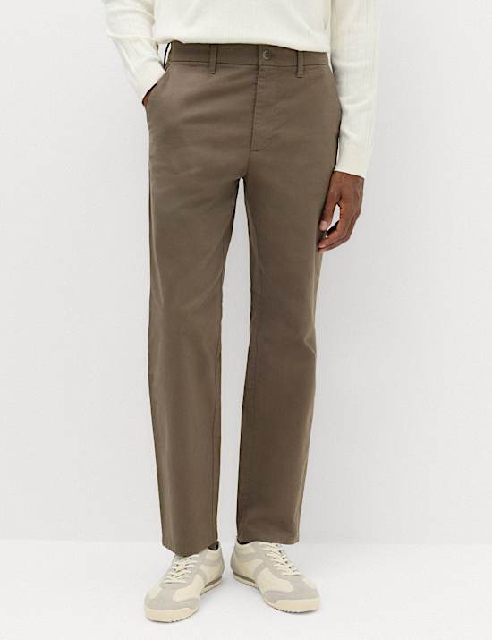Regular Fit Stretch Chinos