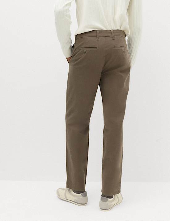 Regular Fit Stretch Chinos