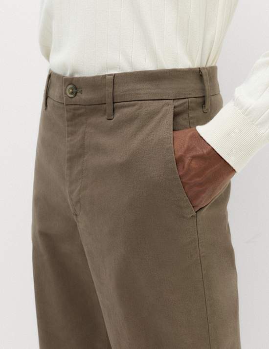 Regular Fit Stretch Chinos