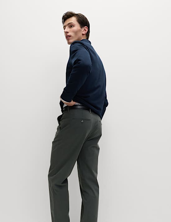 Regular Fit Stretch Chinos