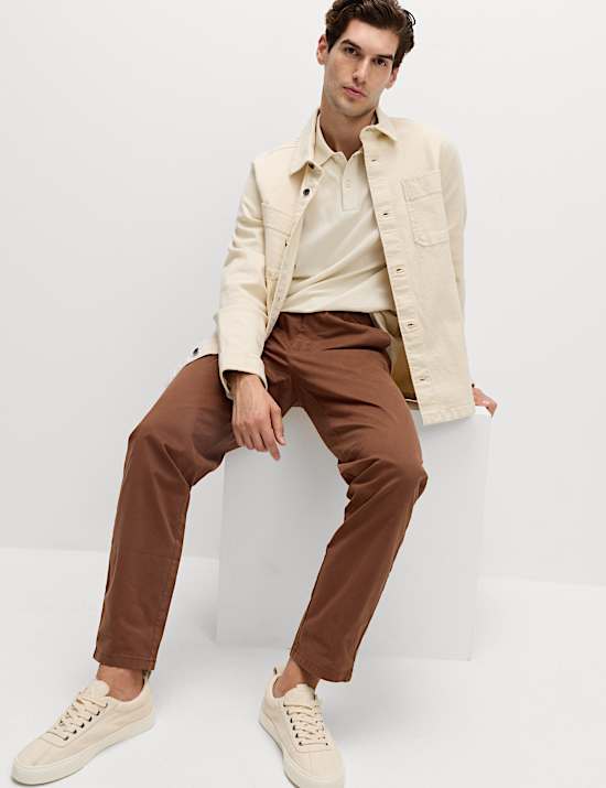 Regular Fit Stretch Chinos