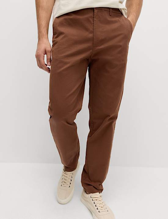 Regular Fit Stretch Chinos