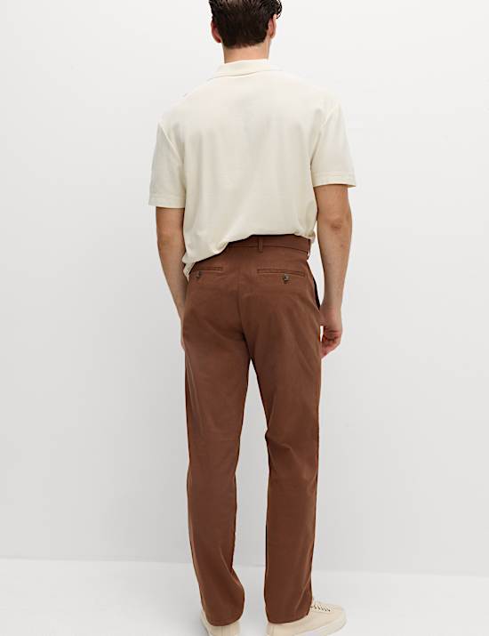 Regular Fit Stretch Chinos