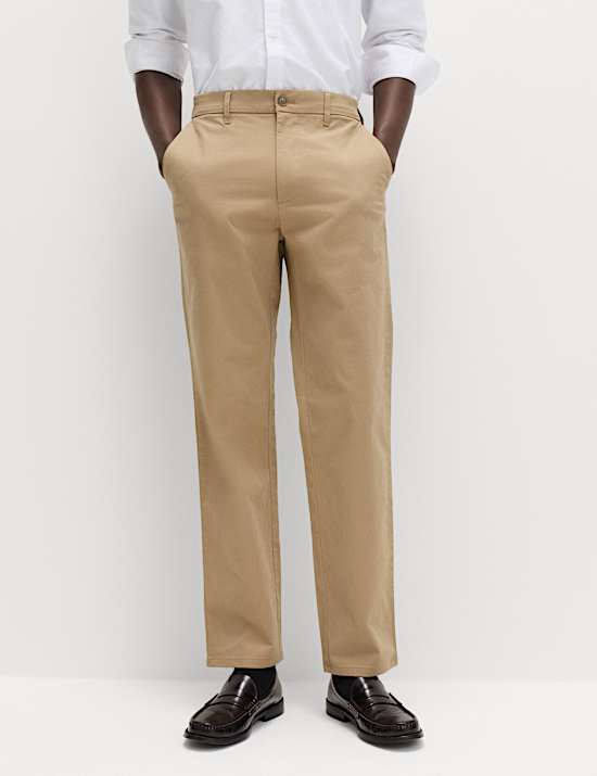 Regular Fit Stretch Chinos
