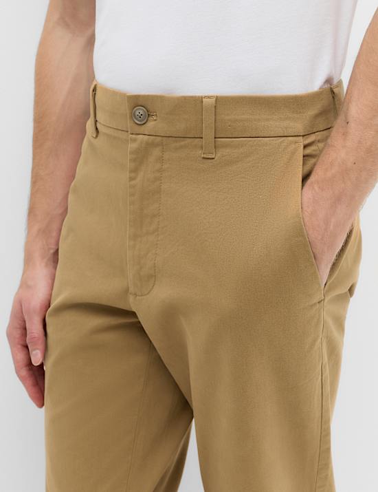 Regular Fit Stretch Chinos