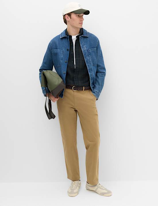 Regular Fit Stretch Chinos