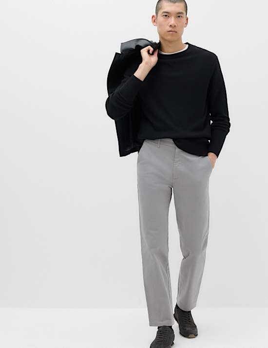 Regular Fit Stretch Chinos