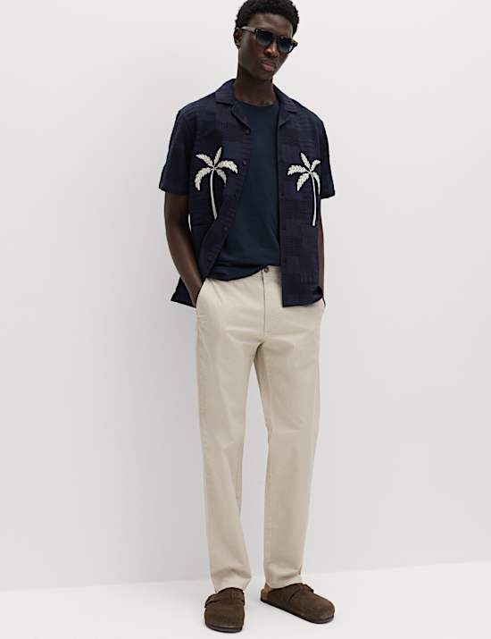 Regular Fit Stretch Chinos