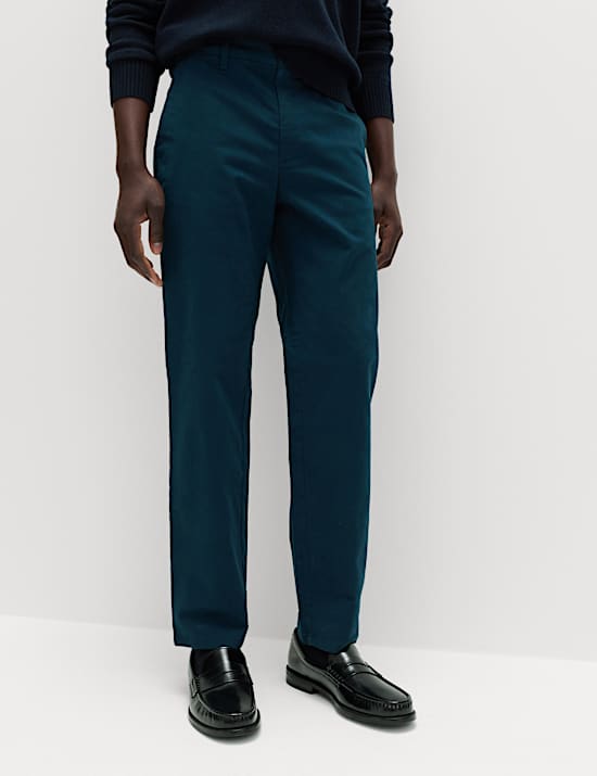 Regular Fit Stretch Chinos
