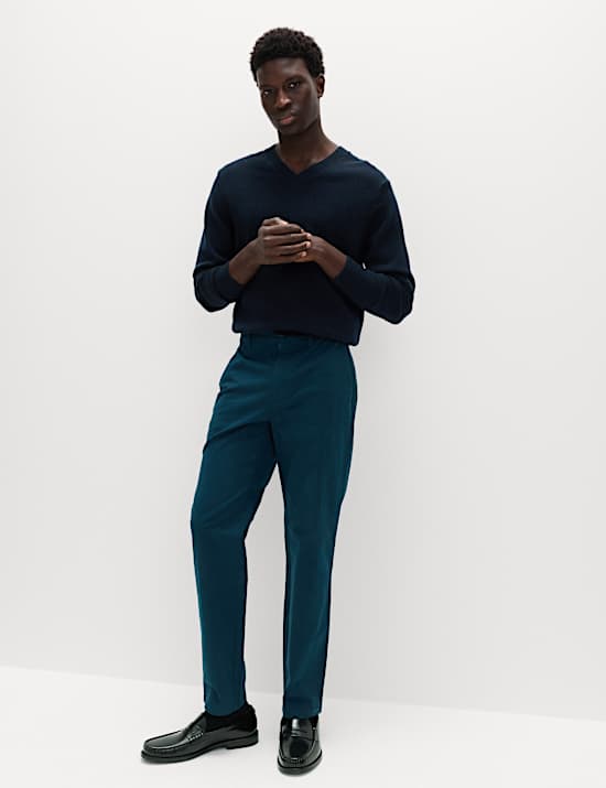 Regular Fit Stretch Chinos