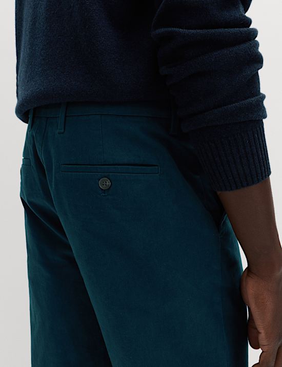 Regular Fit Stretch Chinos