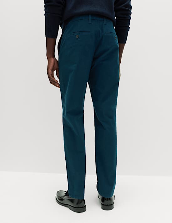 Regular Fit Stretch Chinos