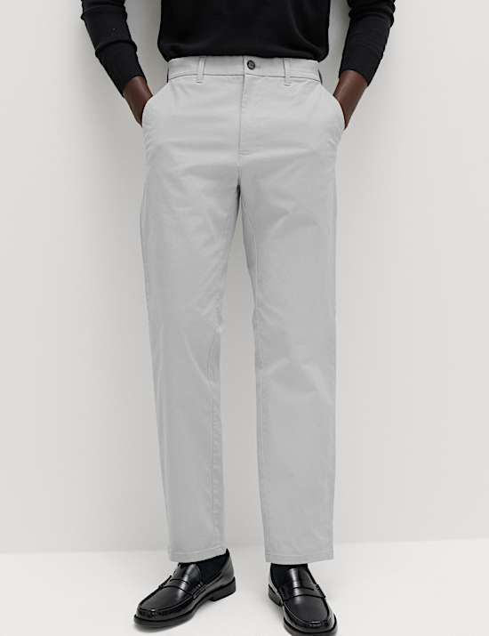 Regular Fit Stretch Chinos