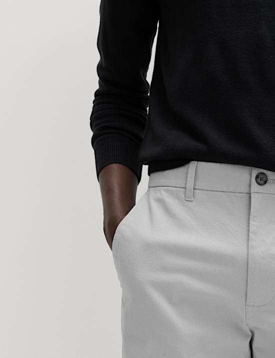 Regular Fit Stretch Chinos