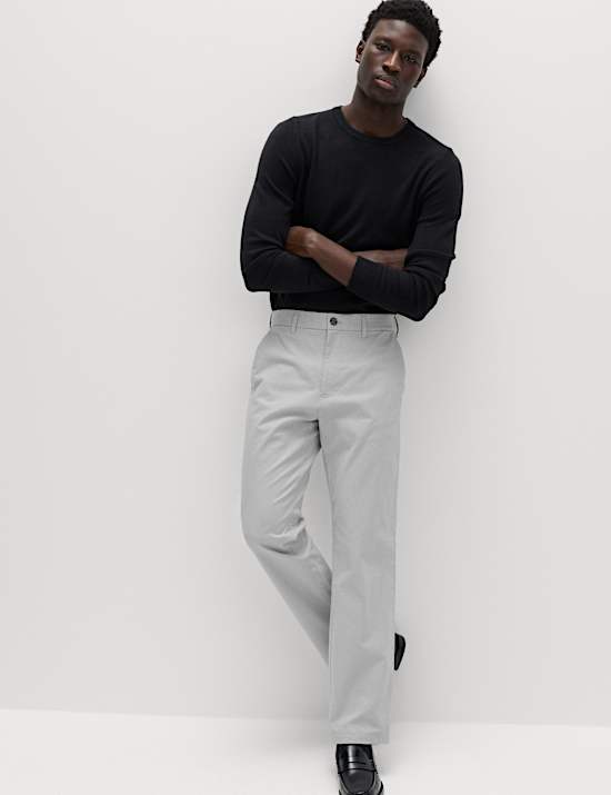 Regular Fit Stretch Chinos
