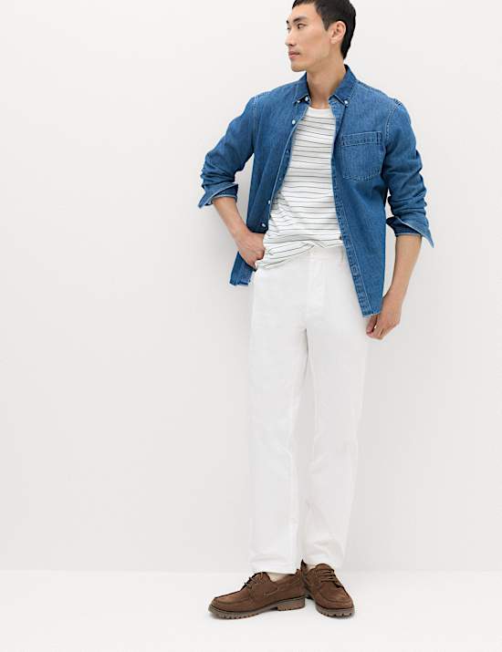 Regular Fit Stretch Chinos