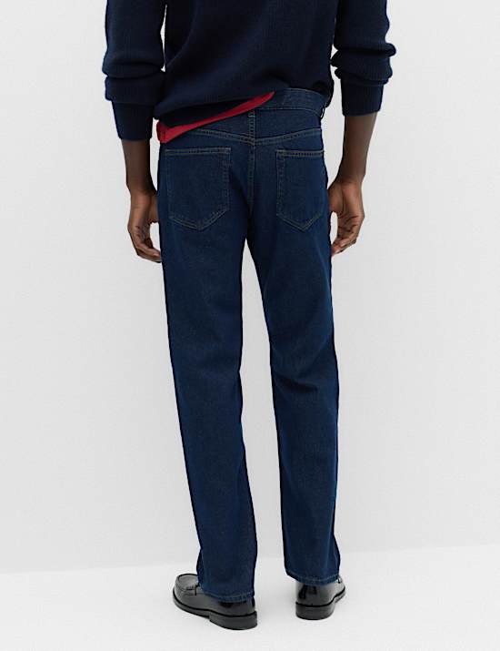 2 Pack Straight Fit Rigid Jeans