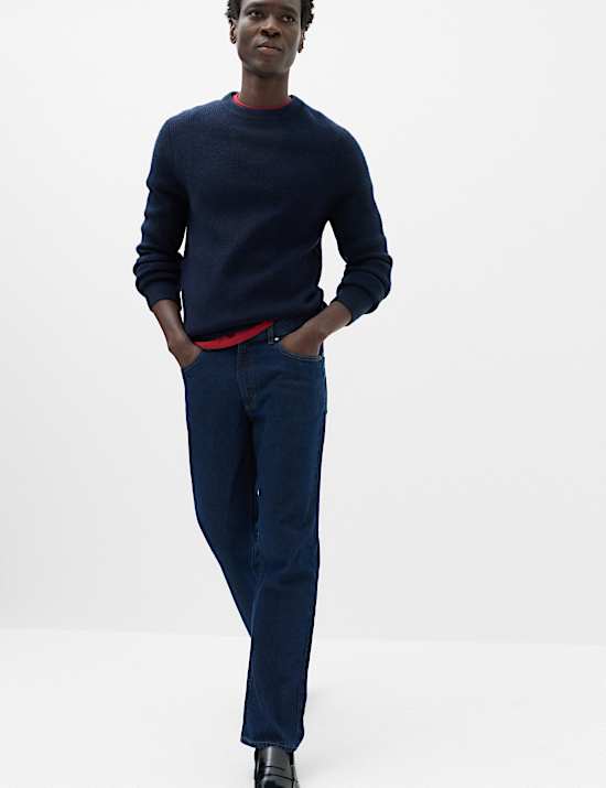 2 Pack Straight Fit Rigid Jeans