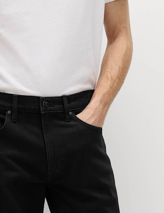 Schmal geschnittene Stretch-Jeans