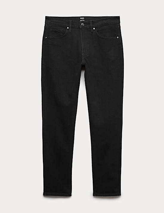 Schmal geschnittene Stretch-Jeans