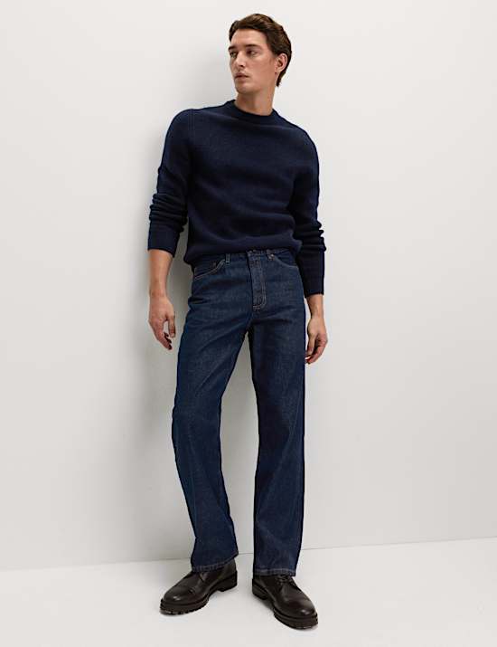 Loose Fit Pure Cotton Rigid Value Jeans