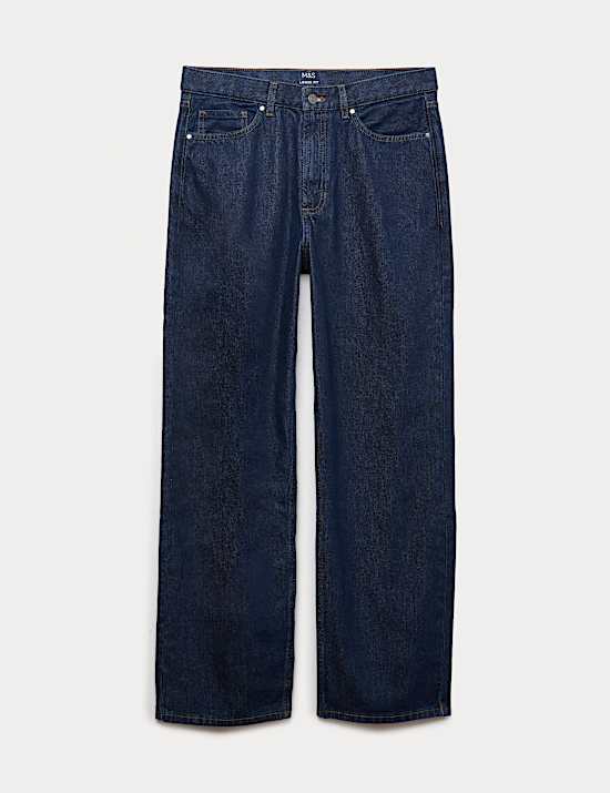 Loose Fit Pure Cotton Rigid Value Jeans