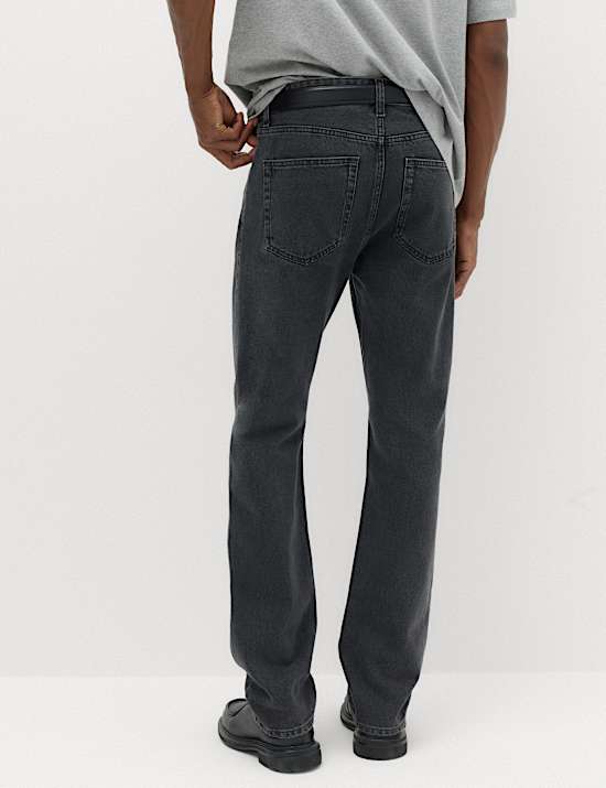 Straight Fit Pure Cotton Value Jeans
