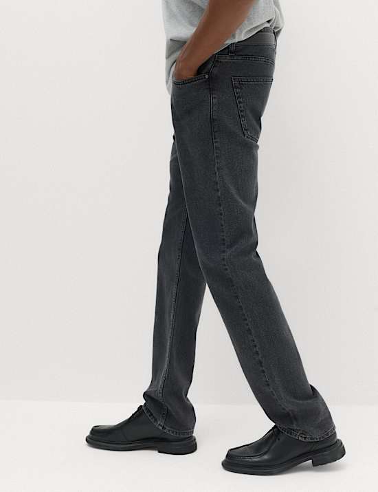 Straight Fit Pure Cotton Value Jeans