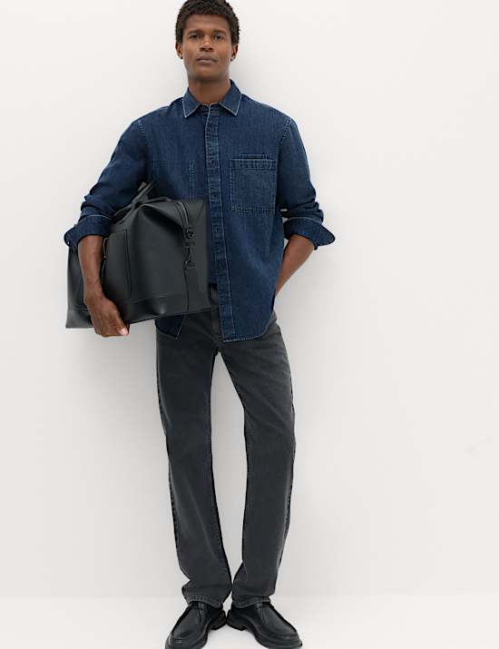 Straight Fit Pure Cotton Value Jeans
