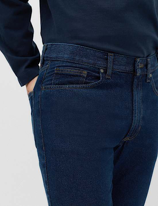 Straight Fit Pure Cotton Value Jeans