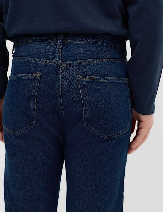 Straight Fit Pure Cotton Value Jeans