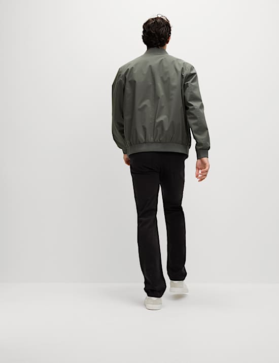 Gerade geschnittene Jeans aus reiner Baumwolle