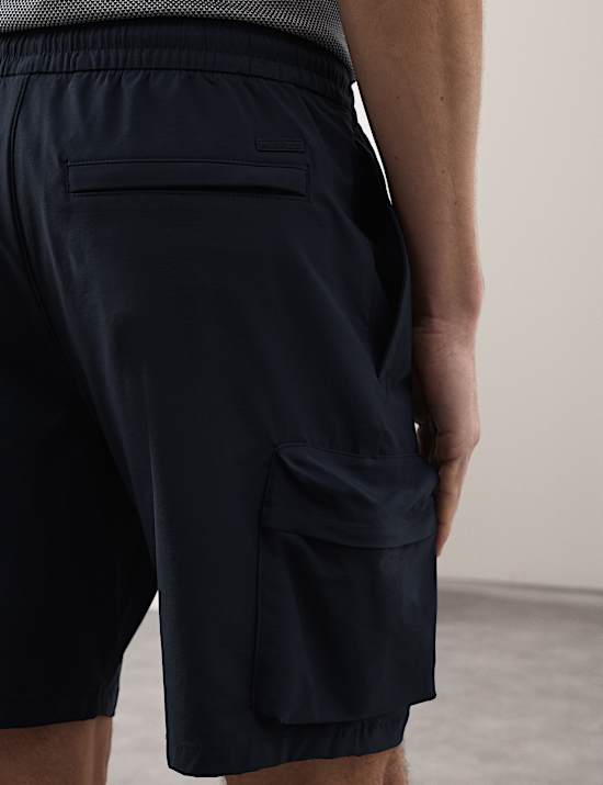 Technical Stretch Cargo Shorts