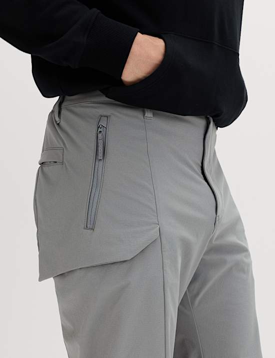 Straight Fit Technical Cargo Trousers