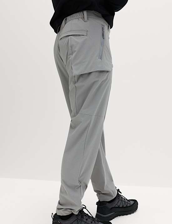 Straight Fit Technical Cargo Trousers