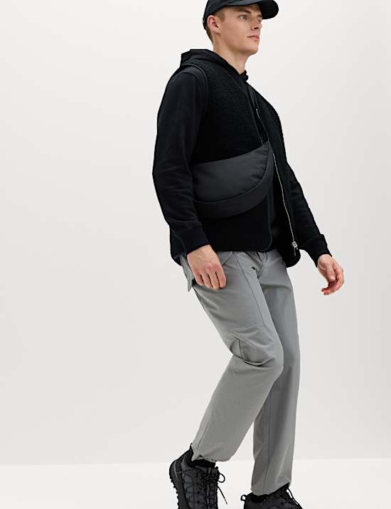 Straight Fit Technical Cargo Trousers