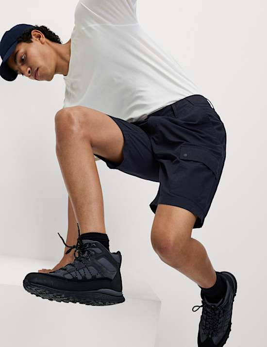 Ripstop Textured Trekking Shorts with Stormwear™