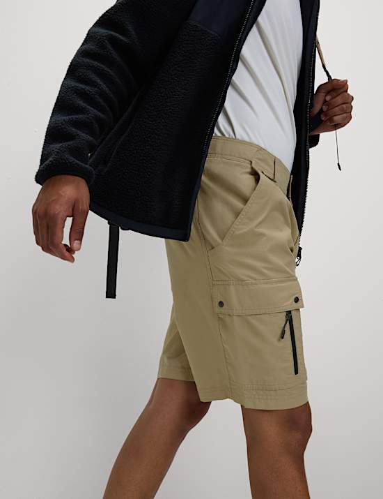 Ripstop Textured Trekking Shorts with Stormwear™