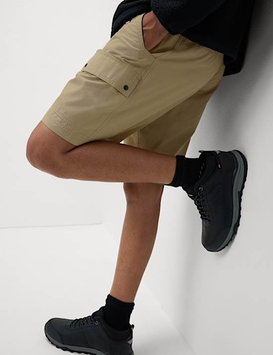 Ripstop Textured Trekking Shorts with Stormwear™