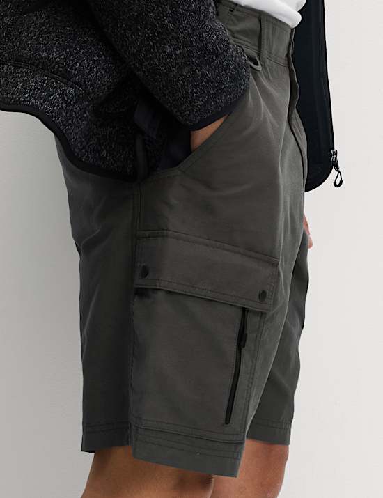 Ripstop Textured Trekking Shorts with Stormwear™