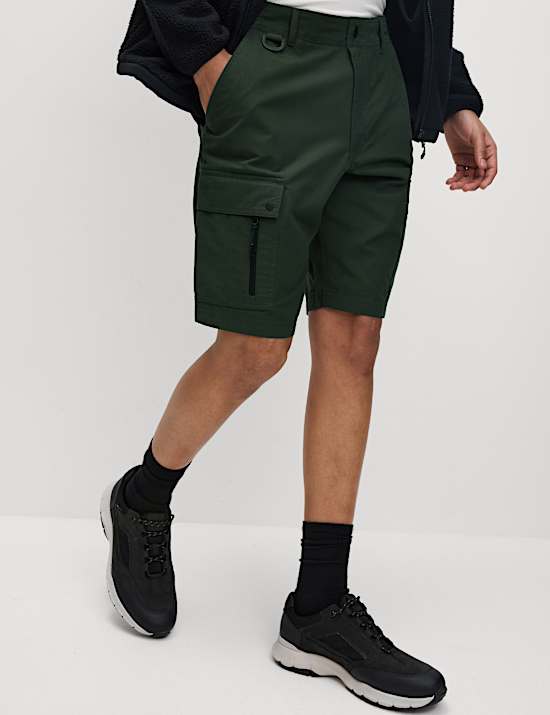 Ripstop Textured Trekking Shorts with Stormwear™