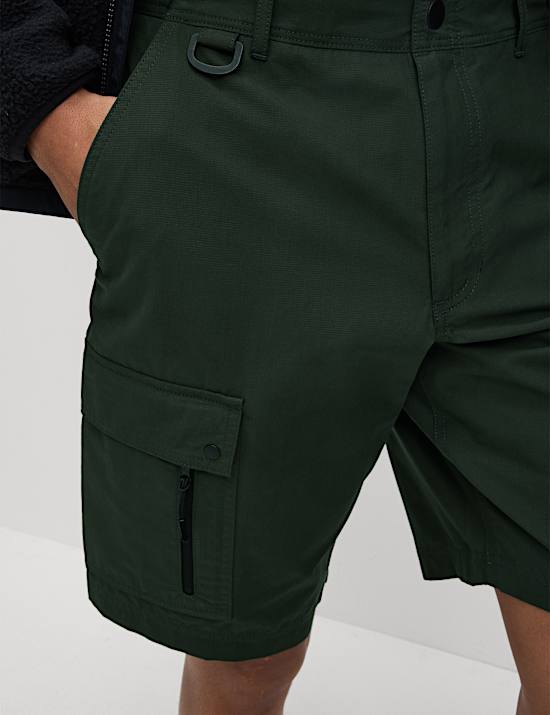 Ripstop Textured Trekking Shorts with Stormwear™