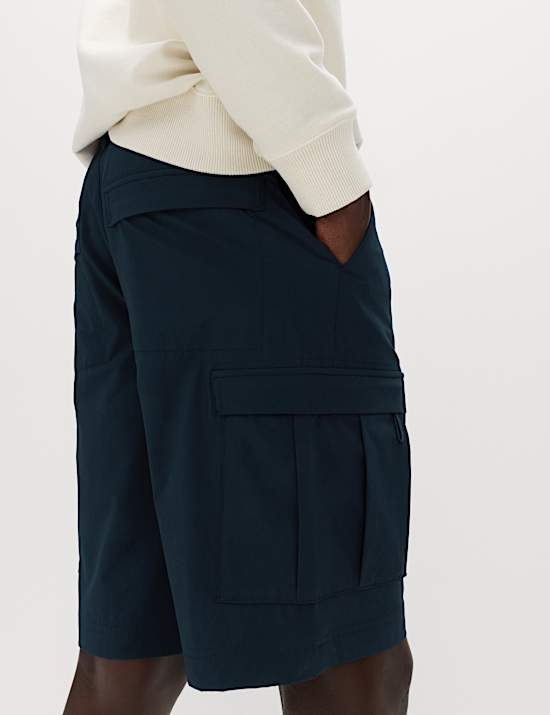 Short cargo coupe droite