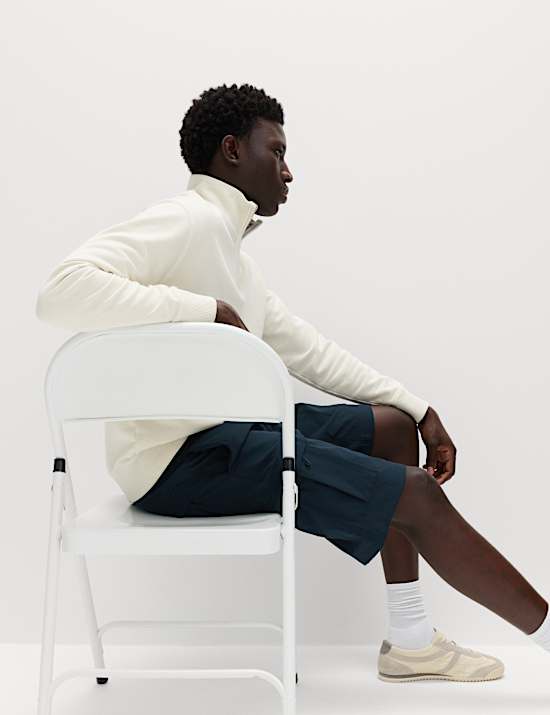 Short cargo coupe droite