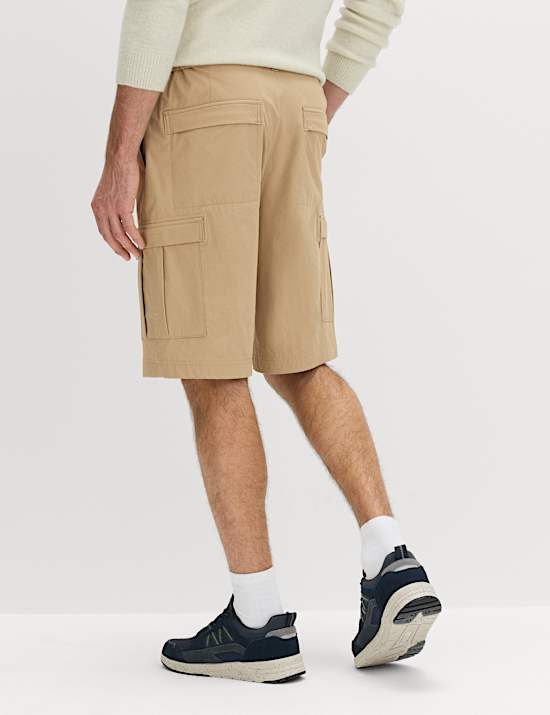 Straight Fit Cargo Shorts