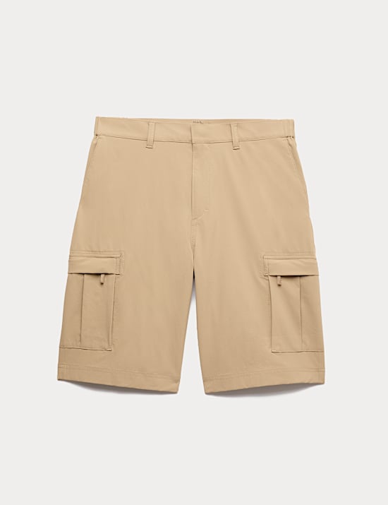 Straight Fit Cargo Shorts